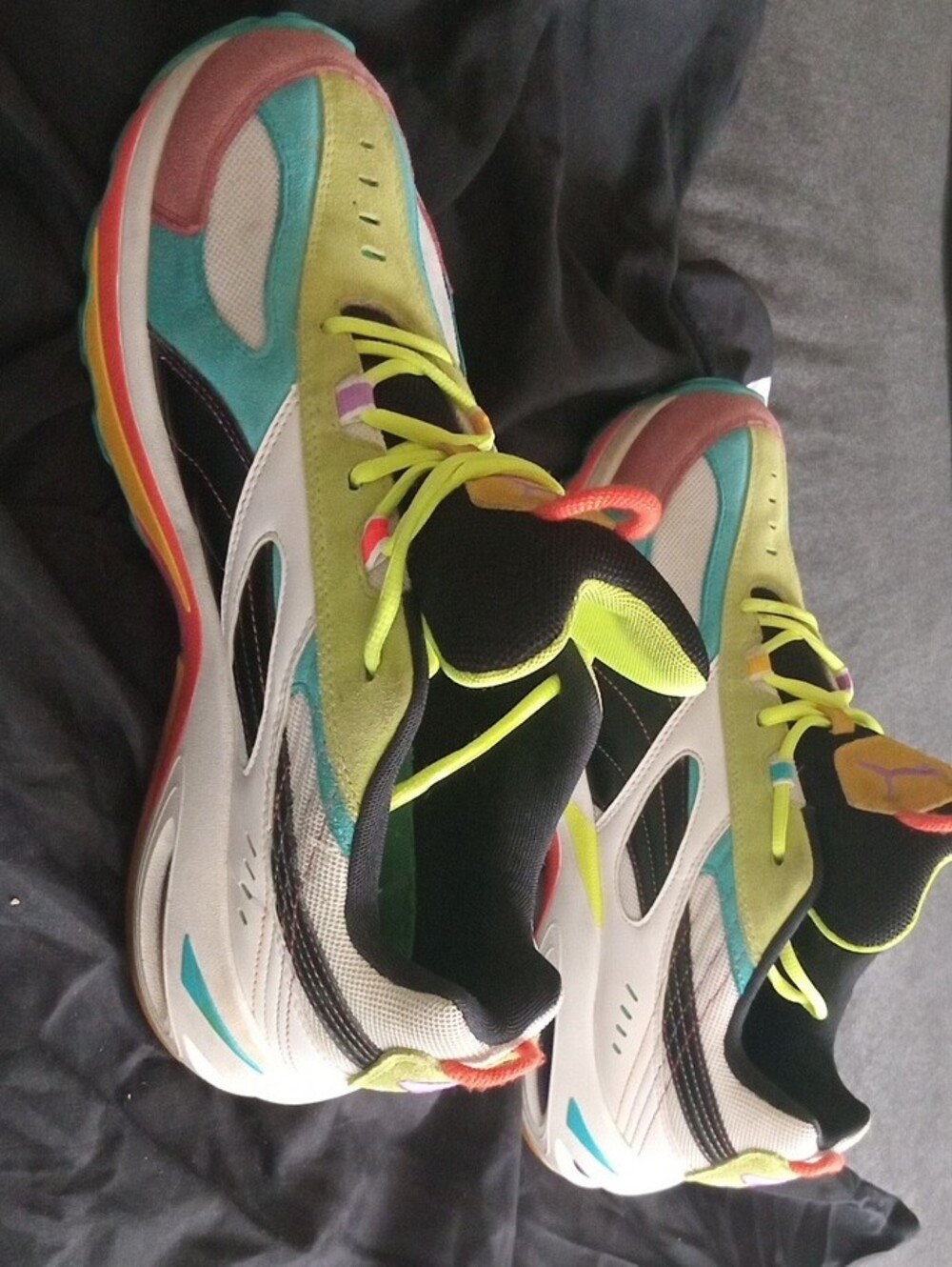 PUMA Cell Speed Mix sneakers, featuring bold, multicolored panels - Picture 6 of 7